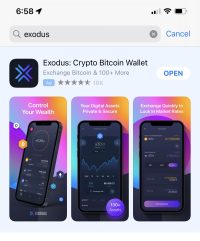 Exodus iphone